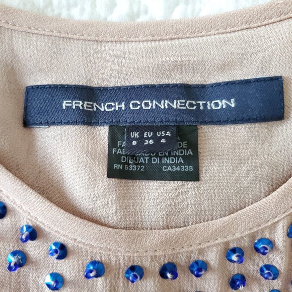 French Connection Beaded Tank - Picture 6 of 7